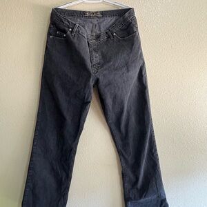 Hugo Boss Dark Gray Straight Jeans